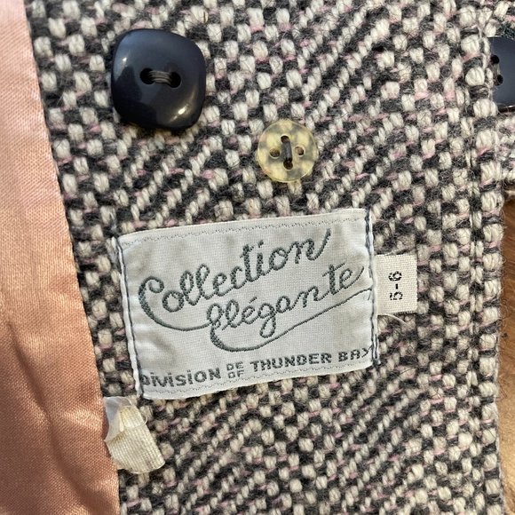 Gorgeous Cocoon Style Wool Coat from Romania -6/8- - Picture 13 of 15